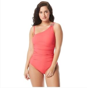 Contours by Coco Reef Eternity One Shoulder Swimsuit - Size 10